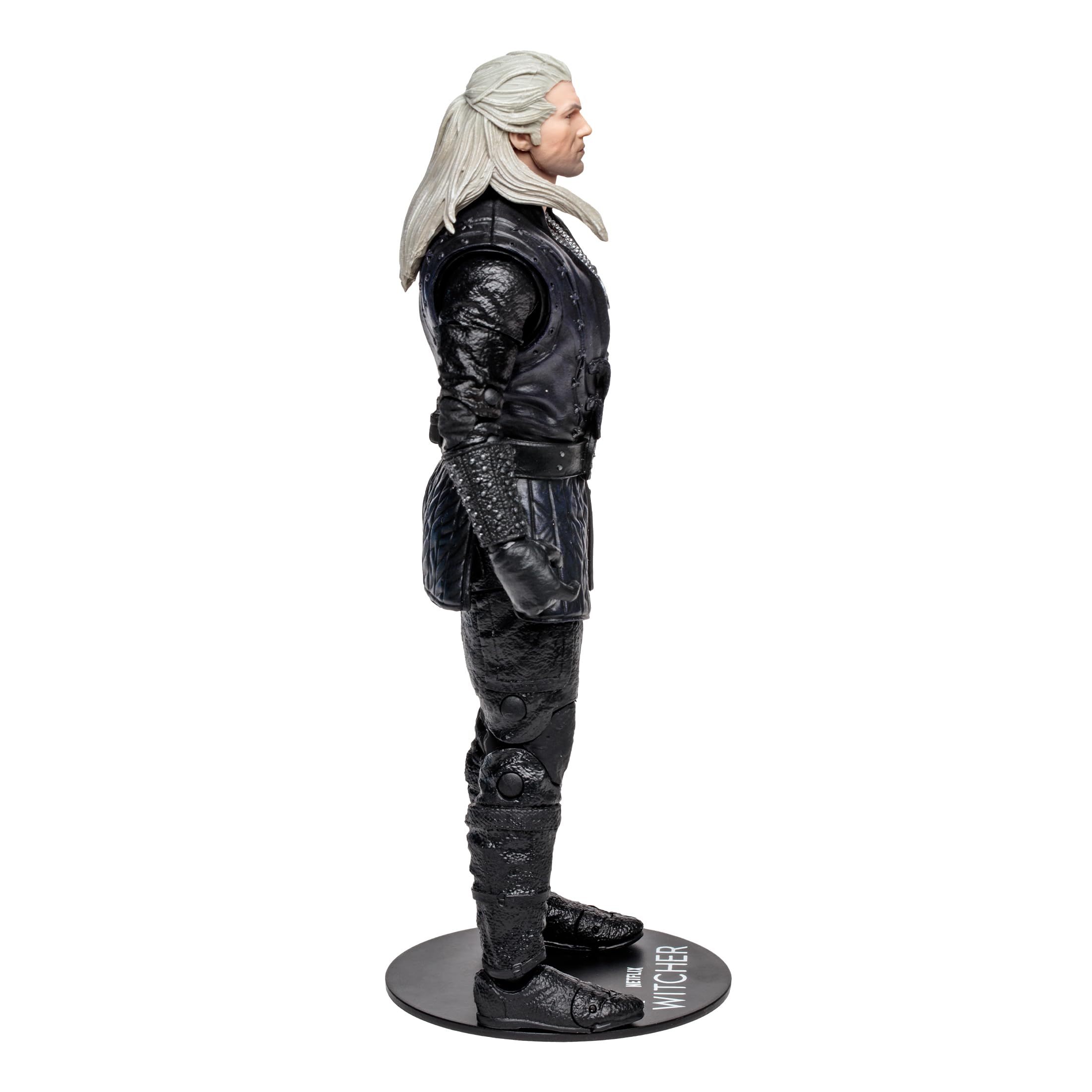 McFarlane 7-inch Witcher scale fits neatly with other figures.