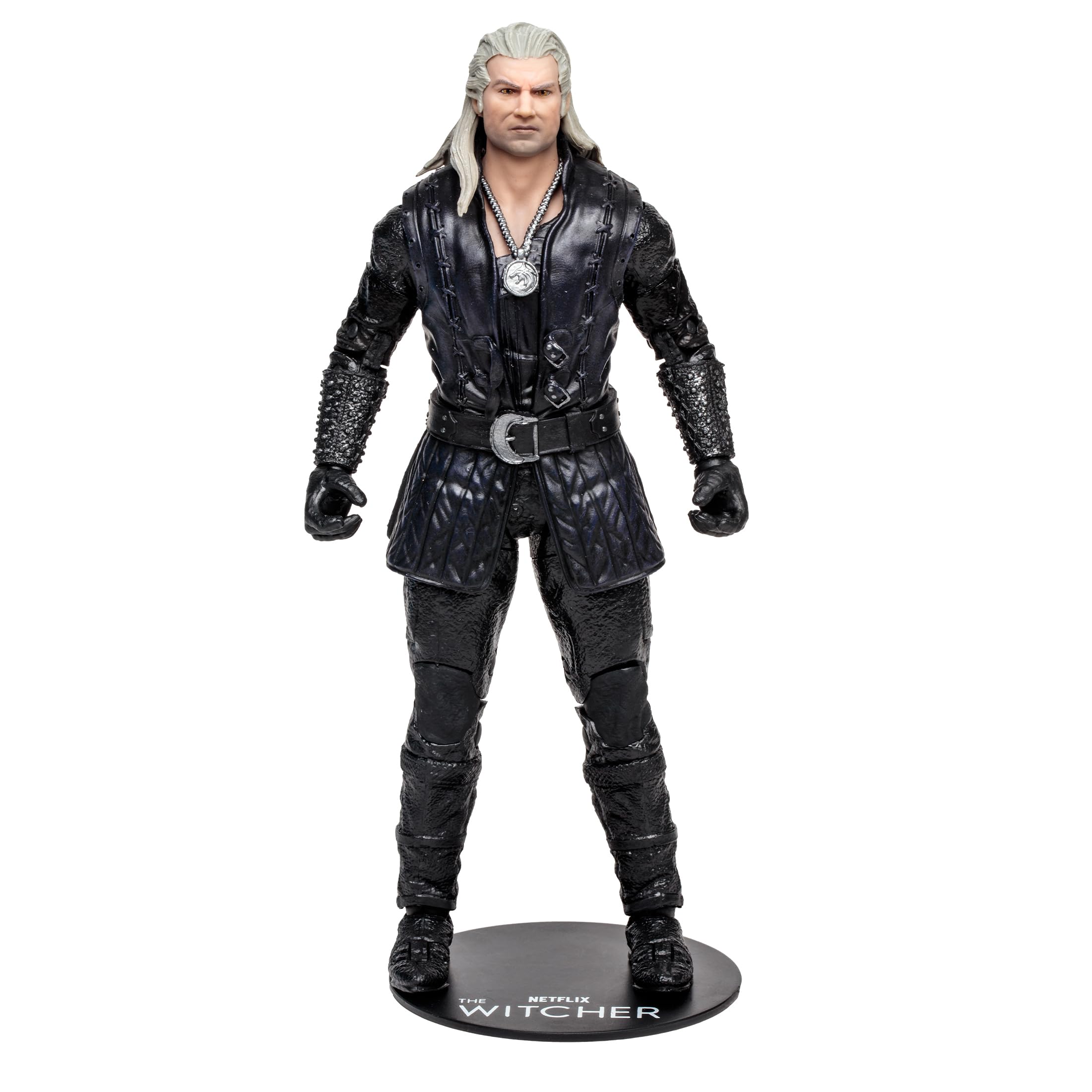 McFarlane Witcher window box packaging enhances display appeal.