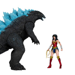 McFarlane Toys Wonder Woman 7in figure front view enables dynamic display poses.