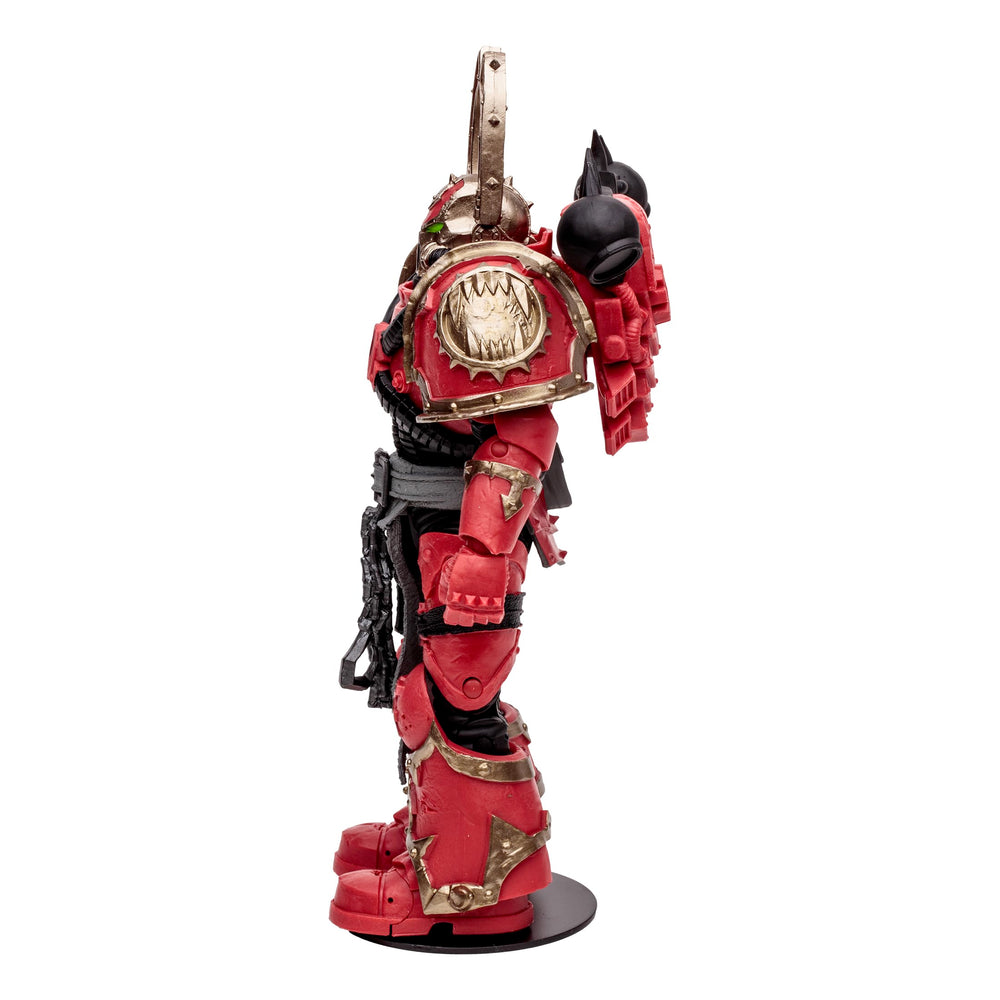 McFarlane Toys World Eaters Khorne Berzerker art card front detail.
