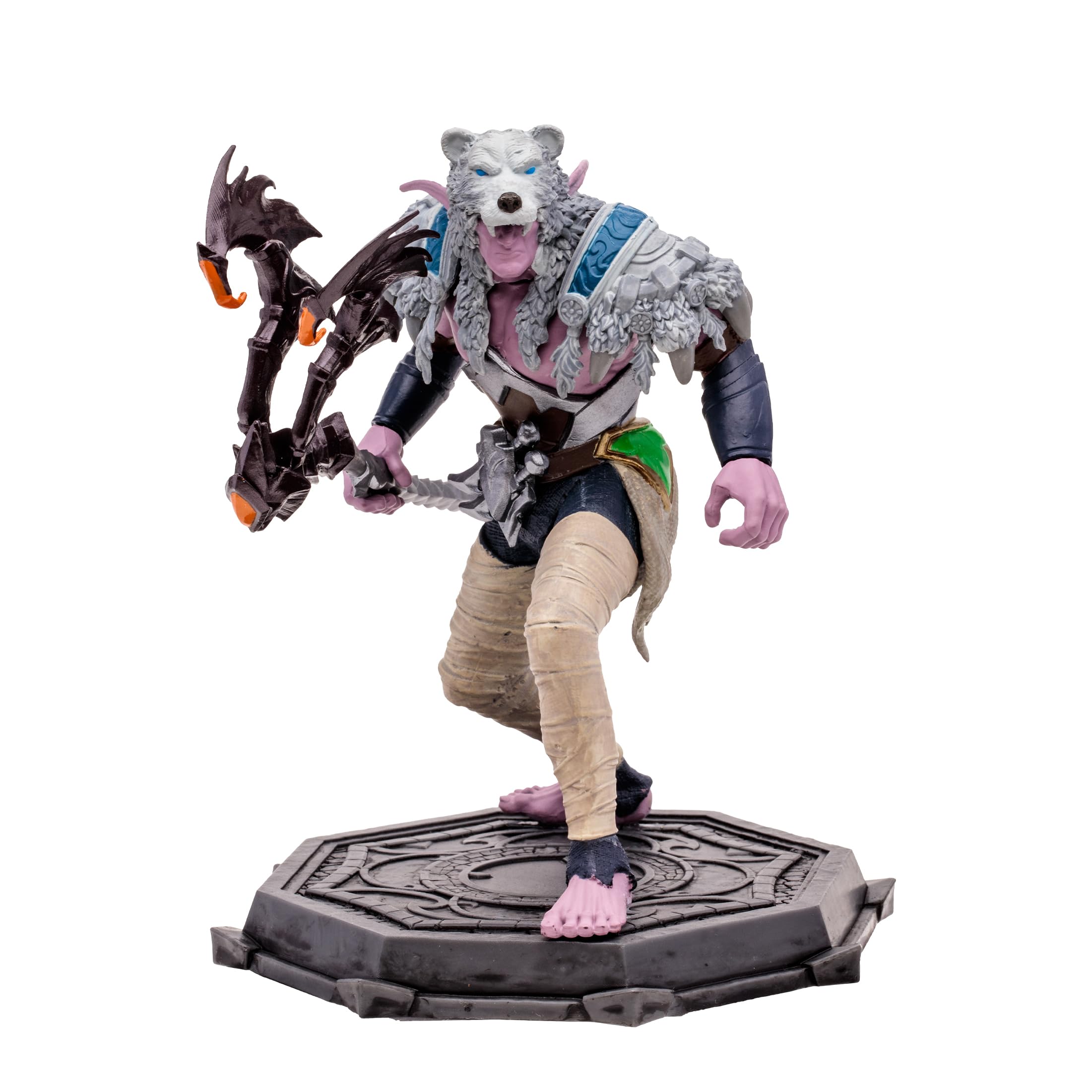 McFarlane Toys World of Warcraft Elf Druid/Rogue two armor pieces add customization