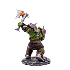 McFarlane Toys World of Warcraft Orc detail face close-up