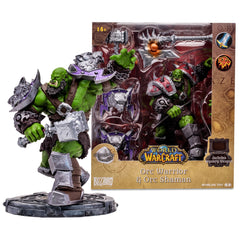 McFarlane Toys World of Warcraft Orc Warrior-Shaman 1:12 pose figure for display