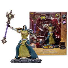 McFarlane Toys World of Warcraft undead priest-warlock pose figure for dynamic display.