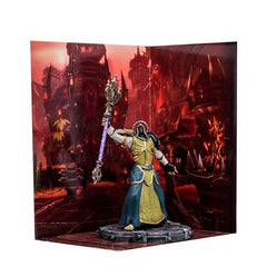 McFarlane Toys undead priest-warlock articulation range enables dynamic posing.
