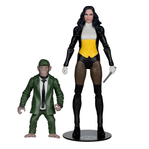 McFarlane Toys Zatanna removable magician's hat for versatile styling
