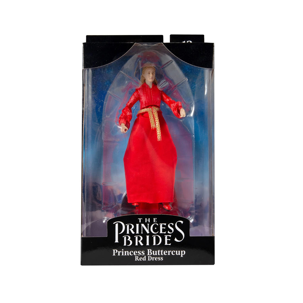 McFarlane Toys Buttercup ready for collection alongside The Princess Bride figures.