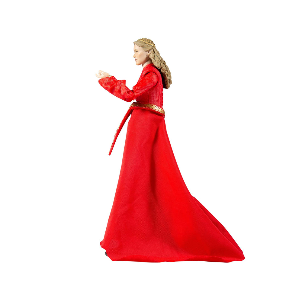 McFarlane Toys Buttercup with fabric skirt for authentic texture.