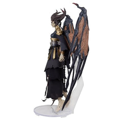 Detachable wings offer dramatic posing and versatile display options.