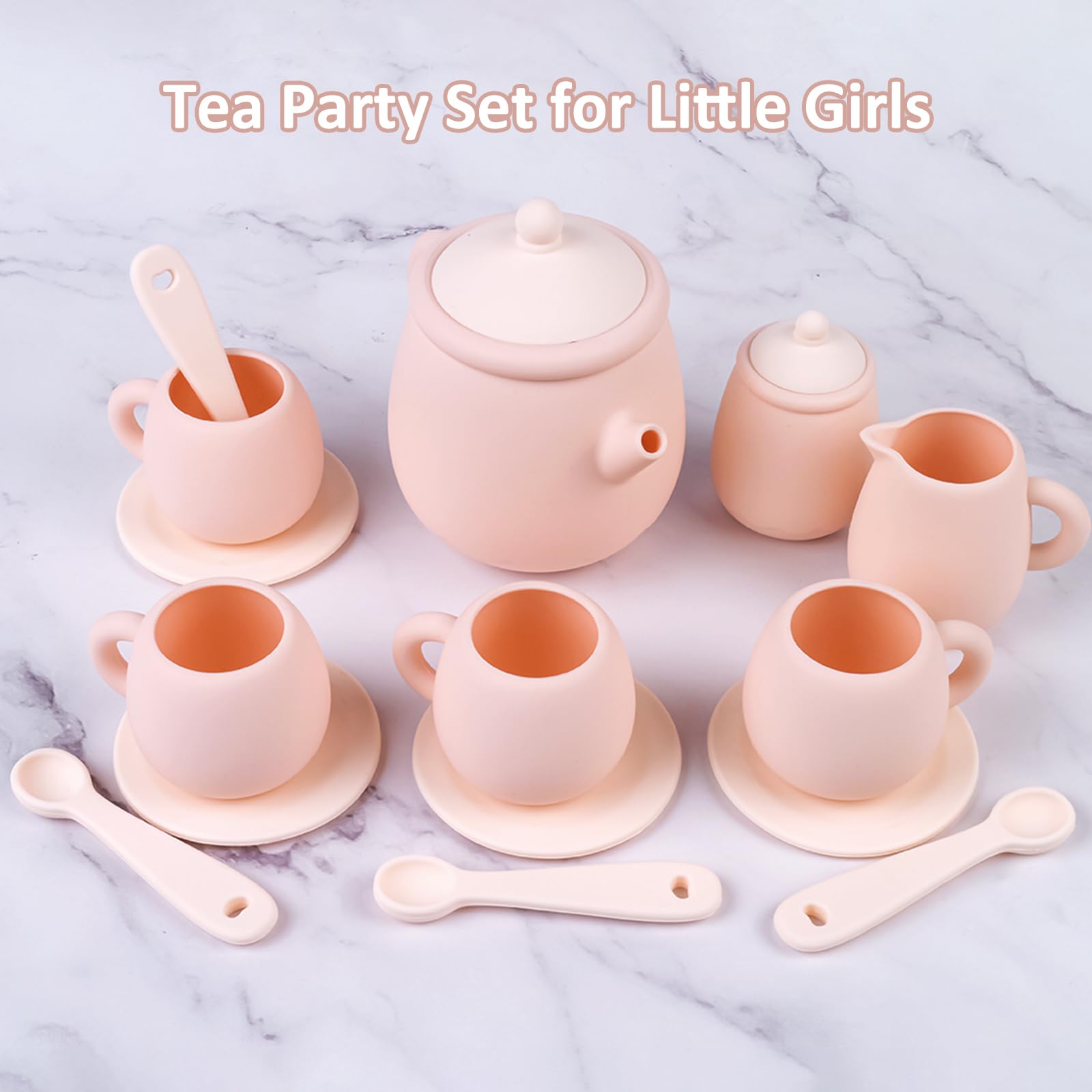 MCGMITT silicone sugar bowl with lid for tidy, imaginative tea sessions