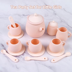 MCGMITT silicone sugar bowl with lid for tidy, imaginative tea sessions