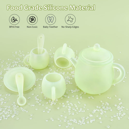 MCGMITT silicone teacups for shareable, kid-friendly tea parties