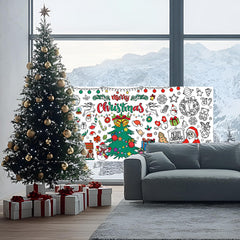 Mchochy gift-ready Christmas craft poster encourages creativity for kids.