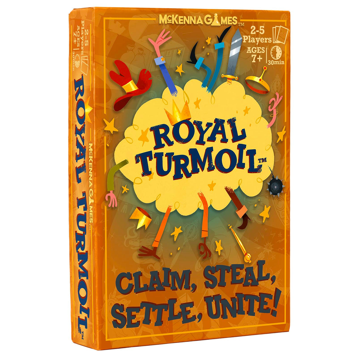 McKenna Games Royal Turmoil card pack for quick family-friendly fun.