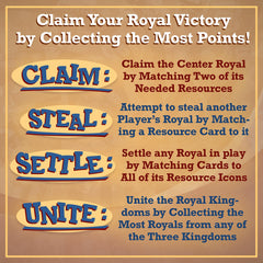 McKenna Games Royal Turmoil unite-points strategy captured during play.
