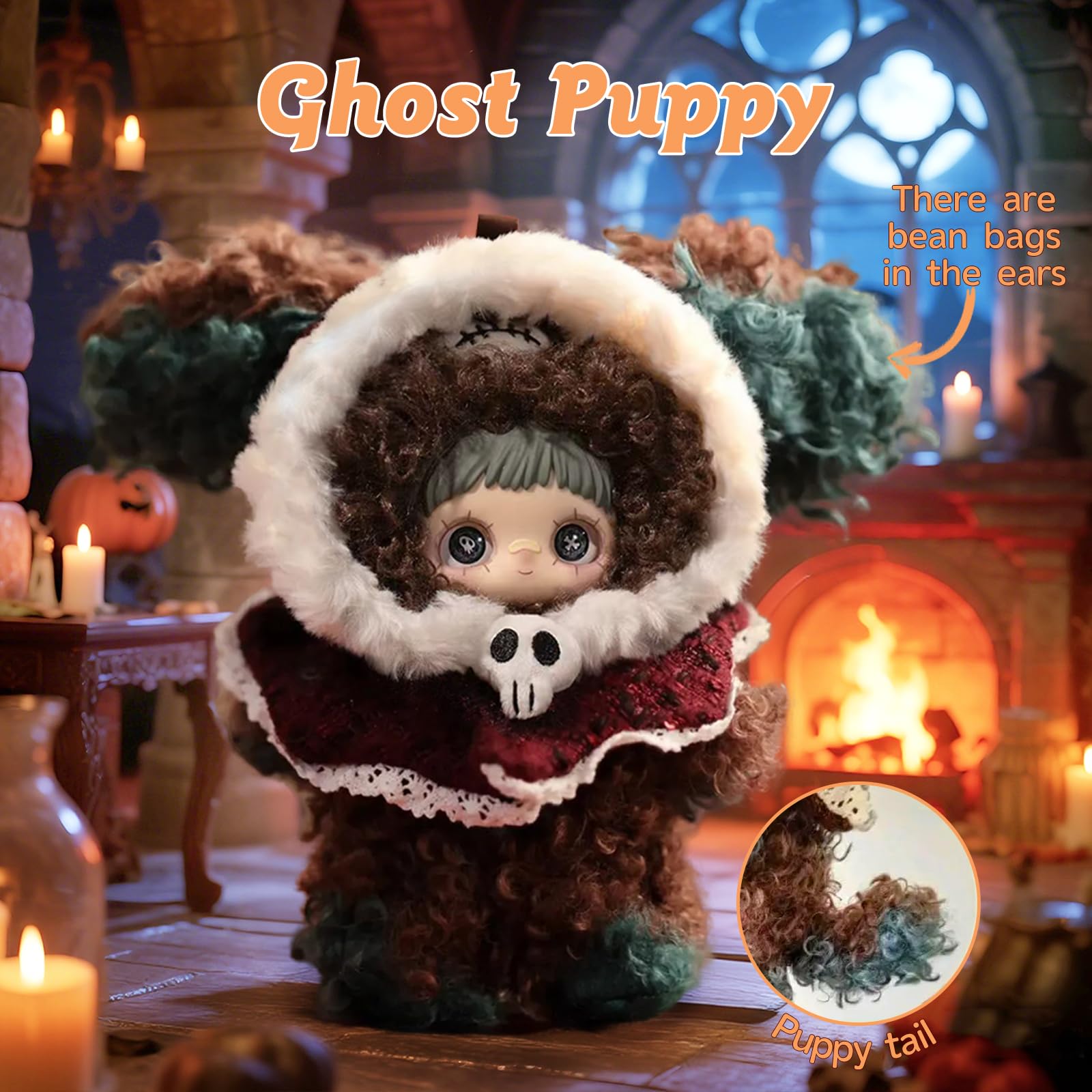 Mckkymi Maymei plaid bow reindeer plush for playful holiday vibe