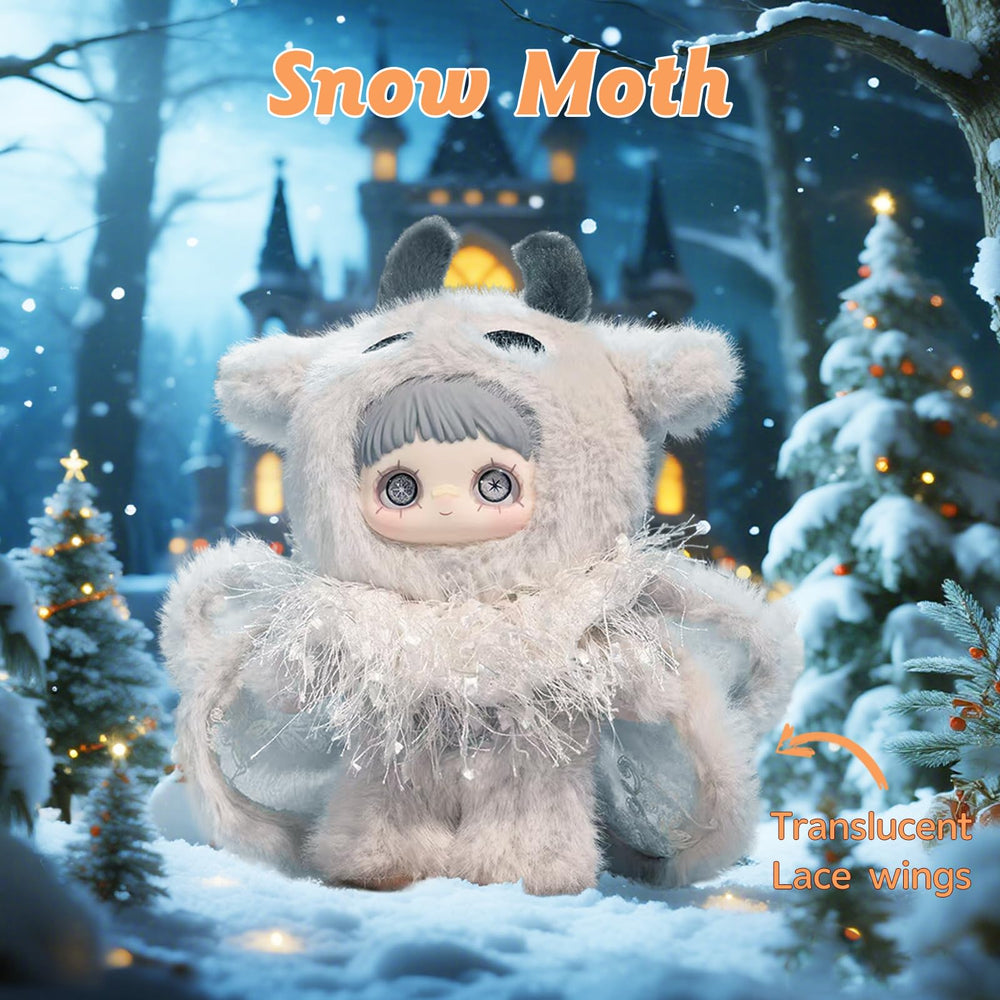 Mckkymi Maymei snow scene plush enhances holiday decor and cuddliness