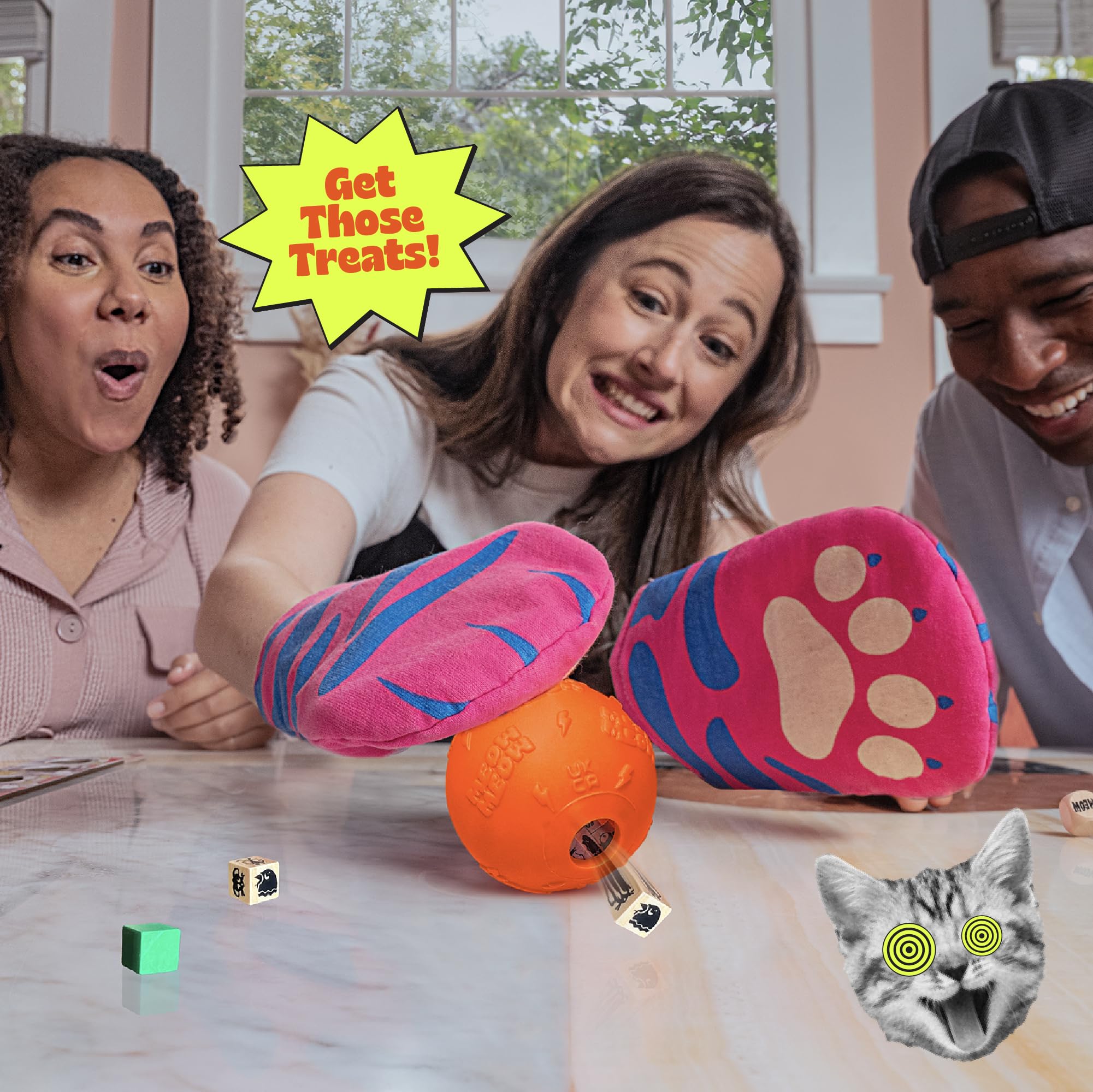 MCMILLER Cat Mitt Game Proficient Puss edition adds extra challenge and replayability.