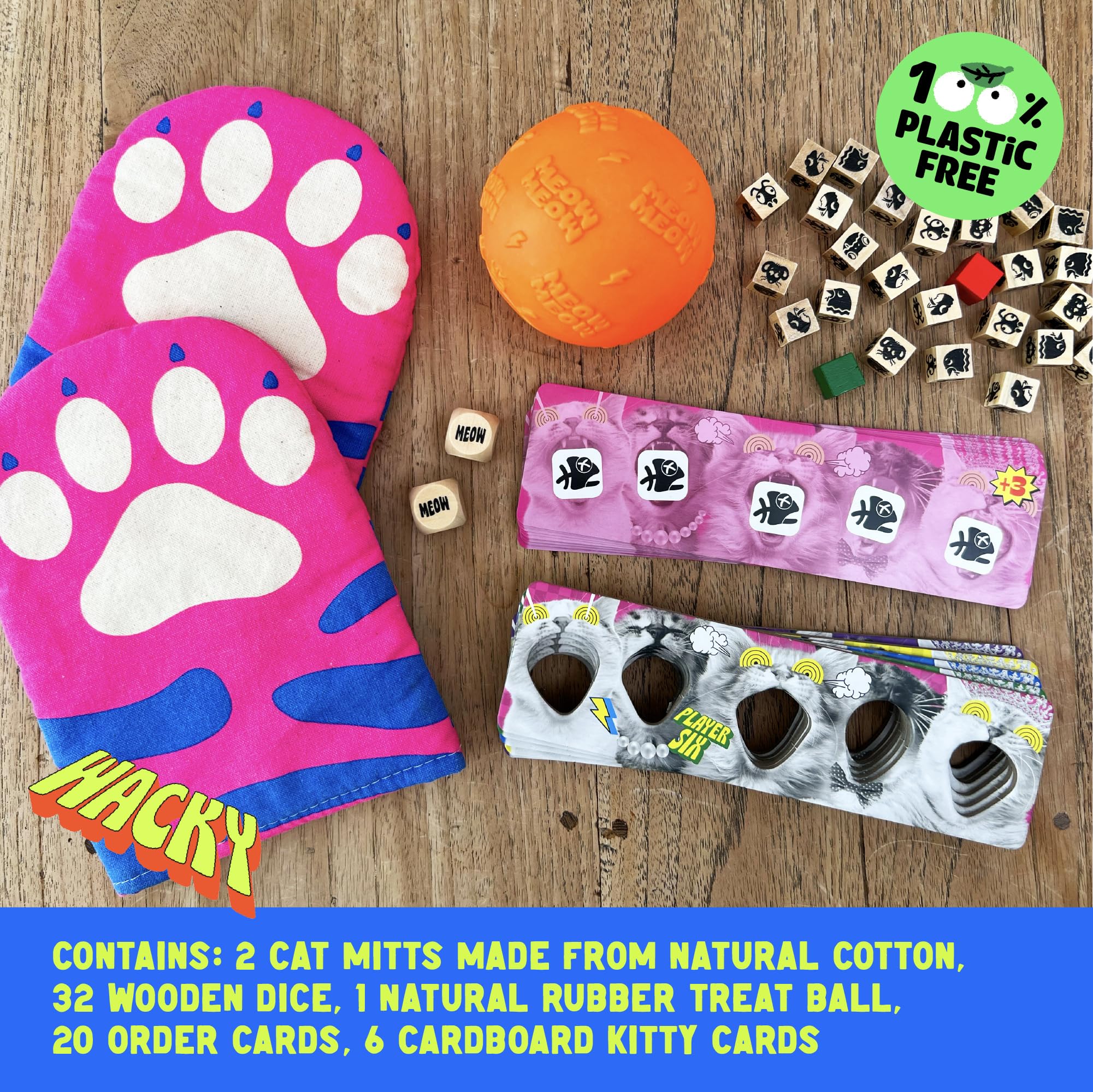 MCMILLER Cat Mitt Game treat ball scoop highlights strategic play and tasty rewards.