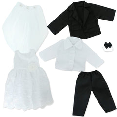 MCZQXW doll wedding accessories set for imaginative storytelling.
