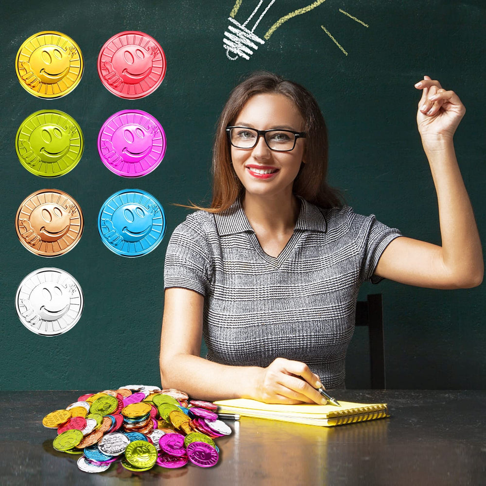 Mczxon durable plastic reward tokens built for daily use