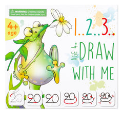 MD CREATIVE learning activity packaging showing the numbered drawing set for kids