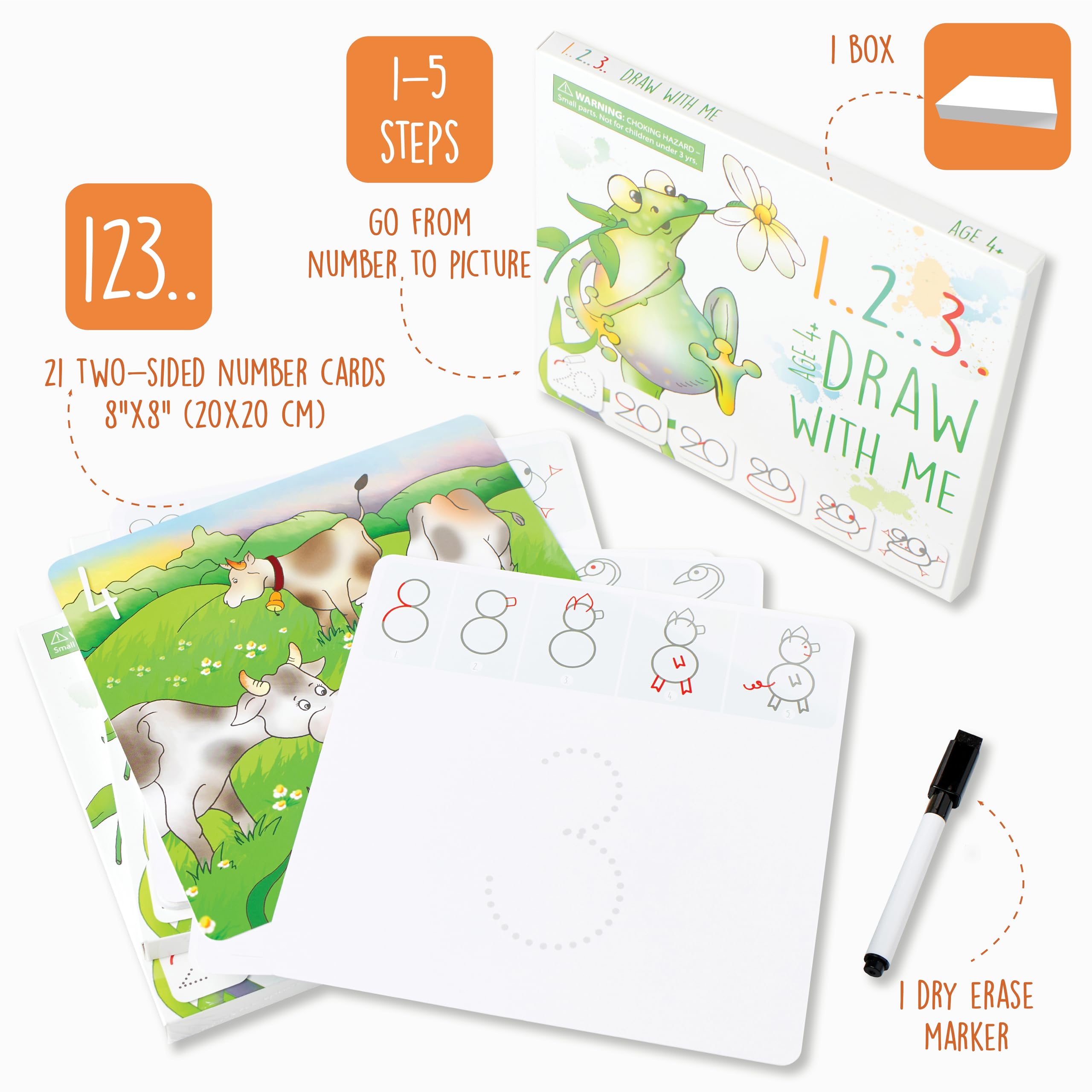 MD CREATIVE erasable marker allows repeated practice without waste
