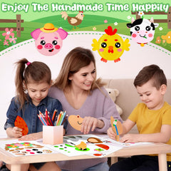 MDCGFOD double-sided foam stickers offer easy, mess-free decorating.