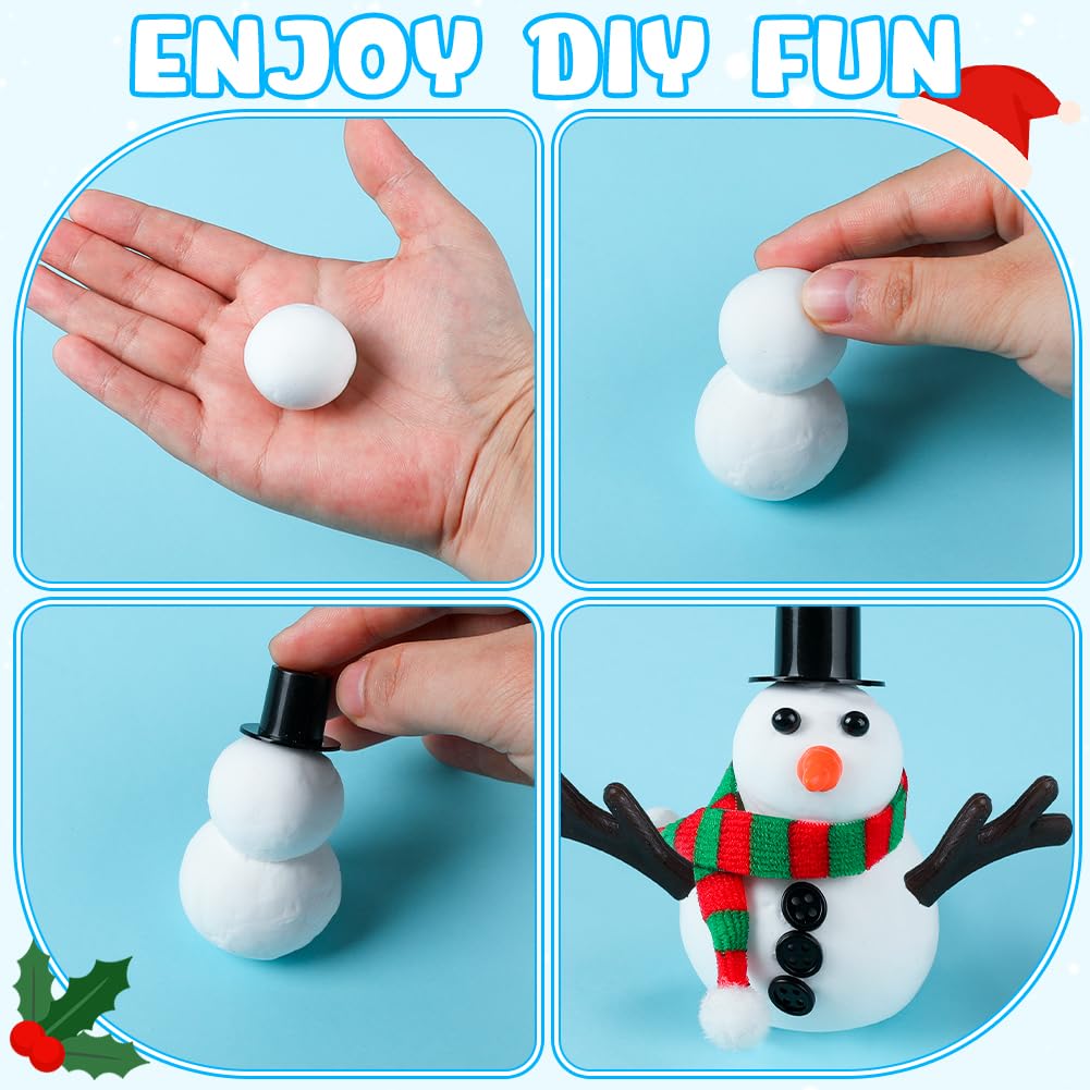 MDCGFOD Snowman DIY kit promotes hands-on winter crafting.