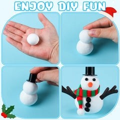 MDCGFOD Snowman DIY kit promotes hands-on winter crafting.
