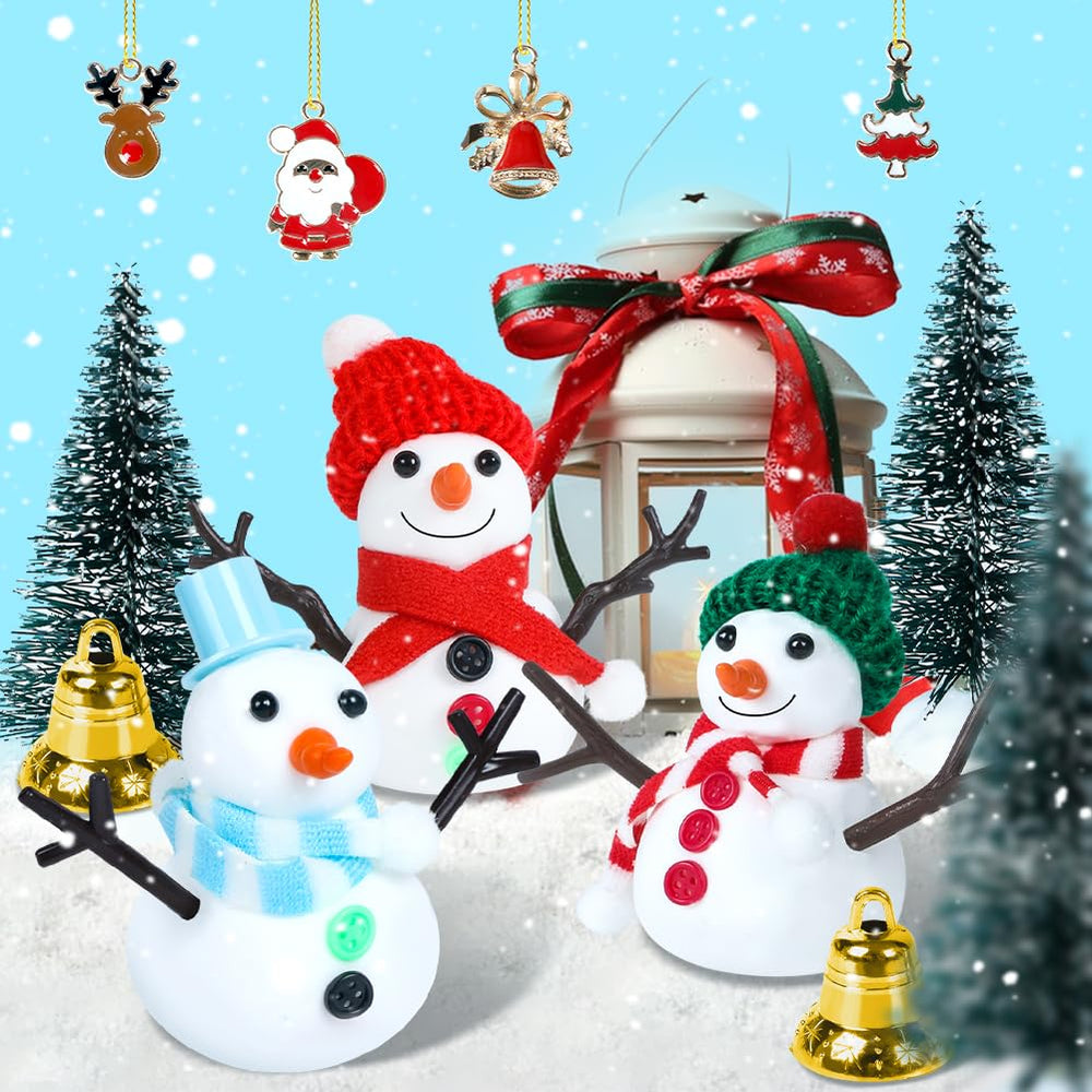 MDCGFOD Snowman kit in gift-ready box for stocking stuffers.