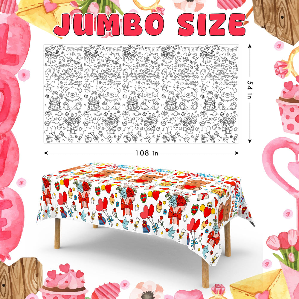 MDCGFOD tear-resistant tablecloth protects surfaces during arts and crafts