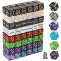 MDDSHGG 102-piece MTG dice counters set shields for quick life tracking