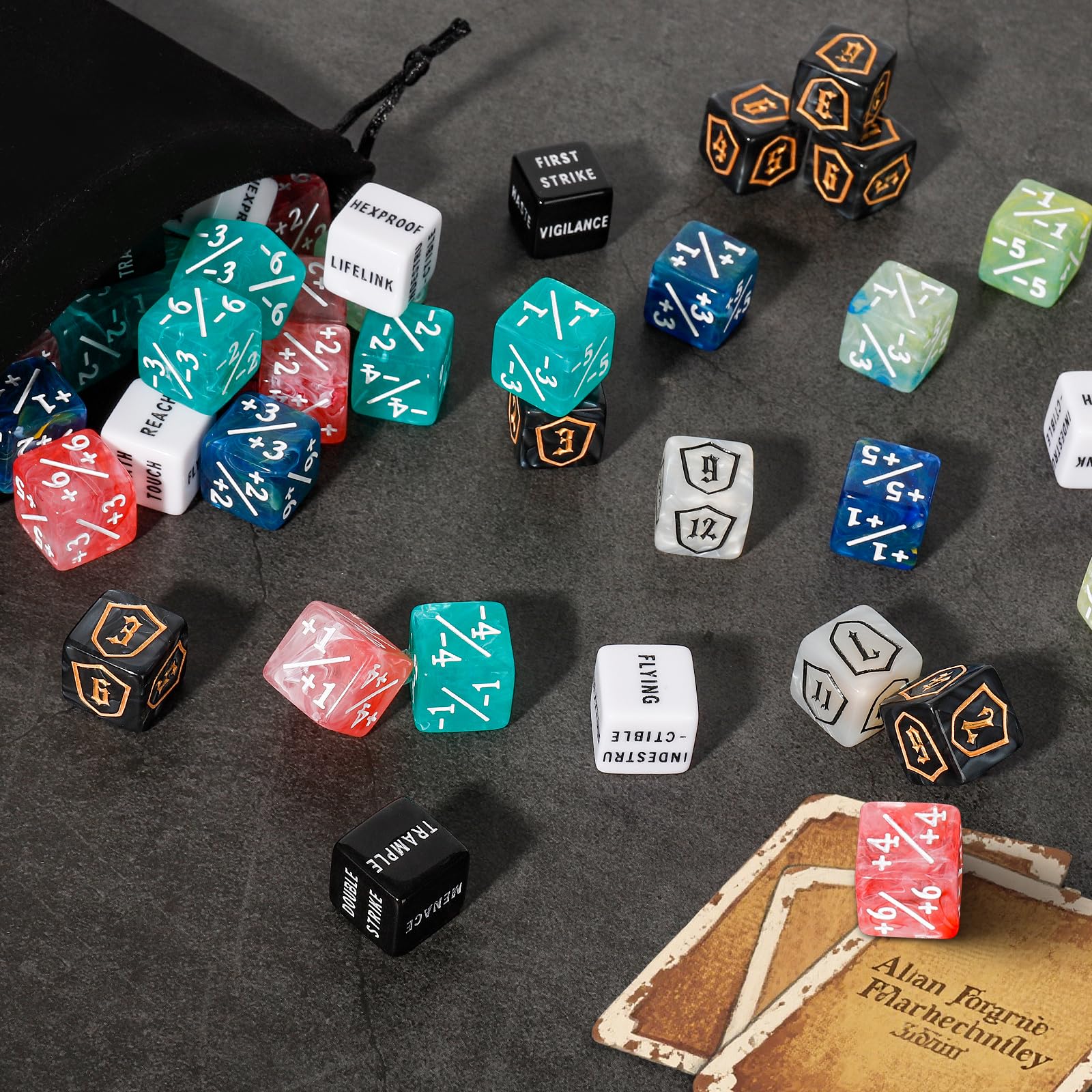 MDDSHGG d20 dice included for additional roll options.