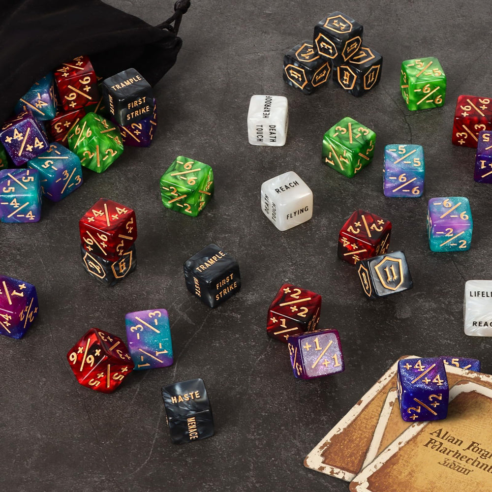 MDDSHGG MTG keyword dice lifelink and reach for ability reminders