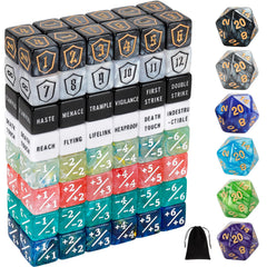 MDDSHGG shield dice counters for fast life totals during MTG duels.