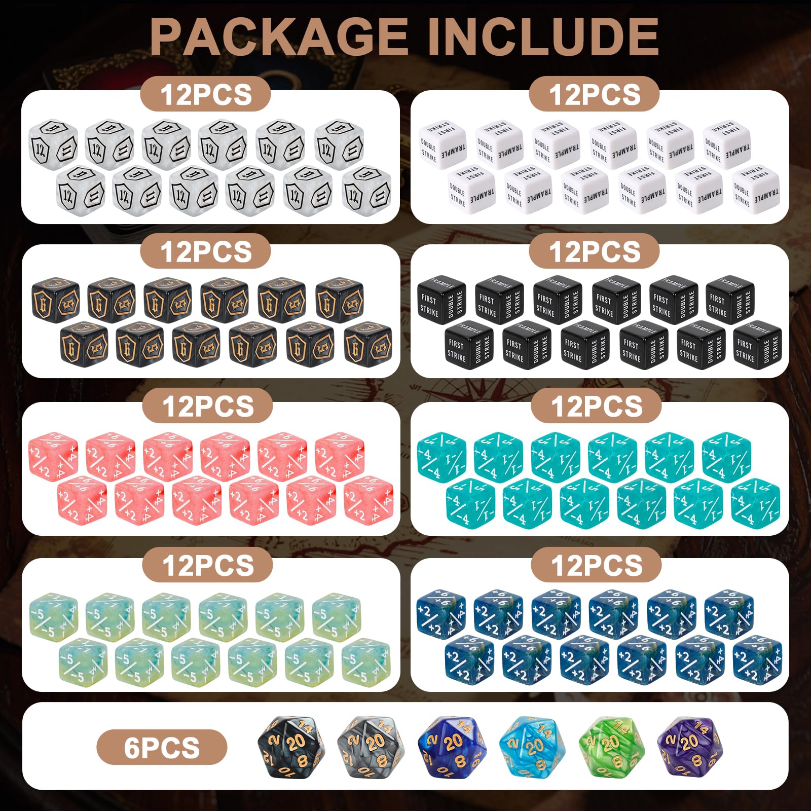 MDDSHGG white keyword dice show lifelink and reach at a glance.