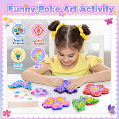 Two butterflies add whimsy to the MDINGTD craft kit