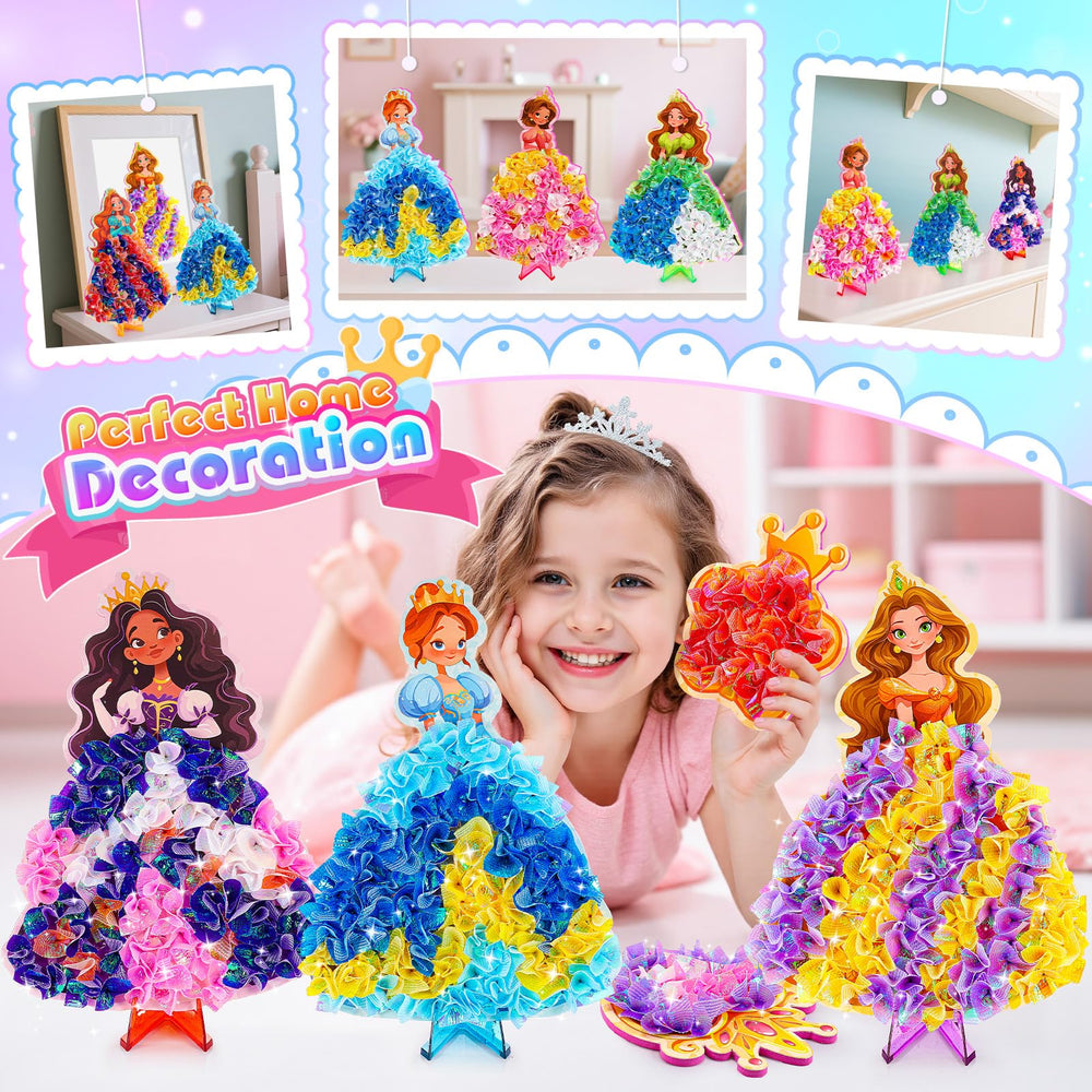 MDINGTD Poke Art Princess kit wand and star add sparkle to pretend play.