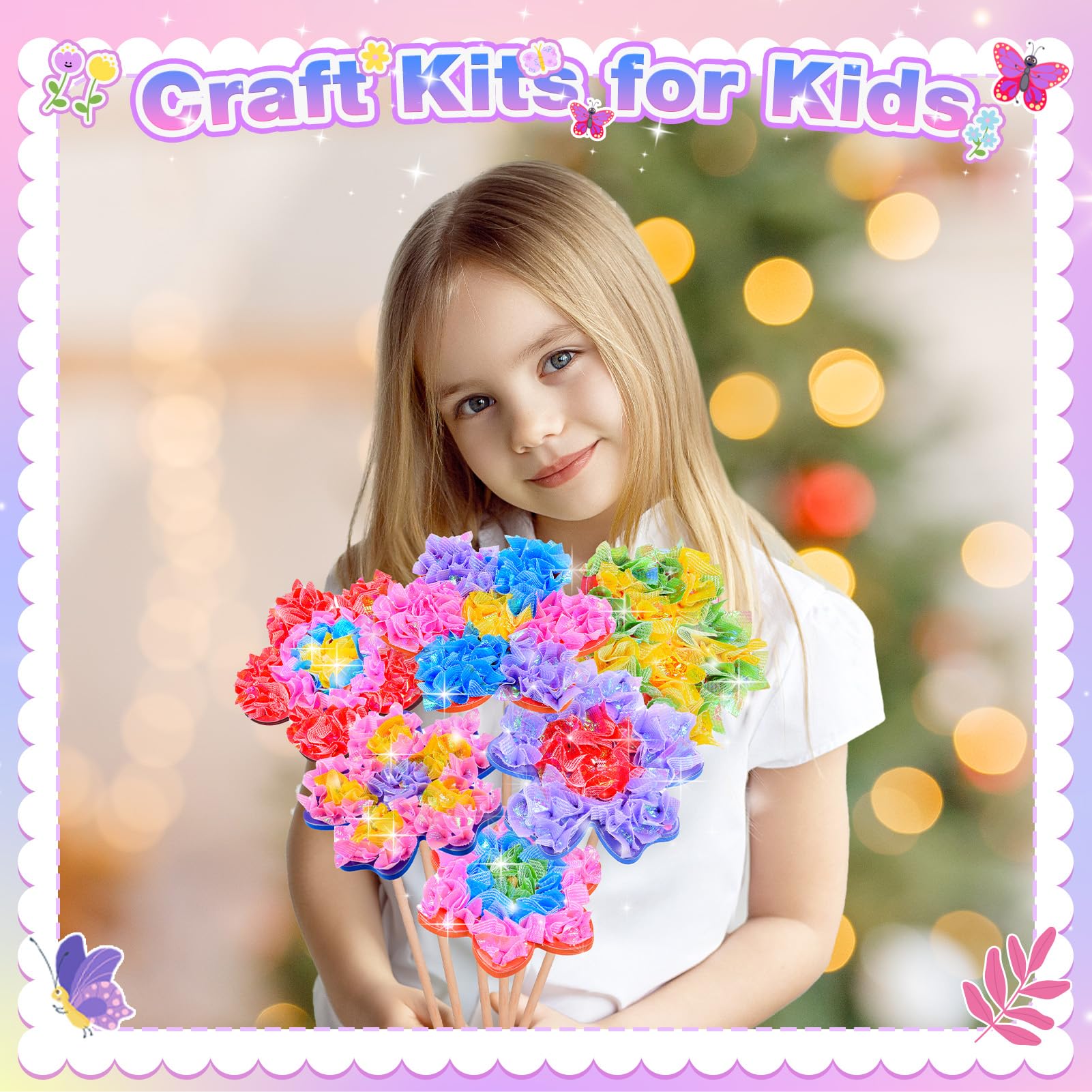 Poke-in sticks simplify assembly for little hands