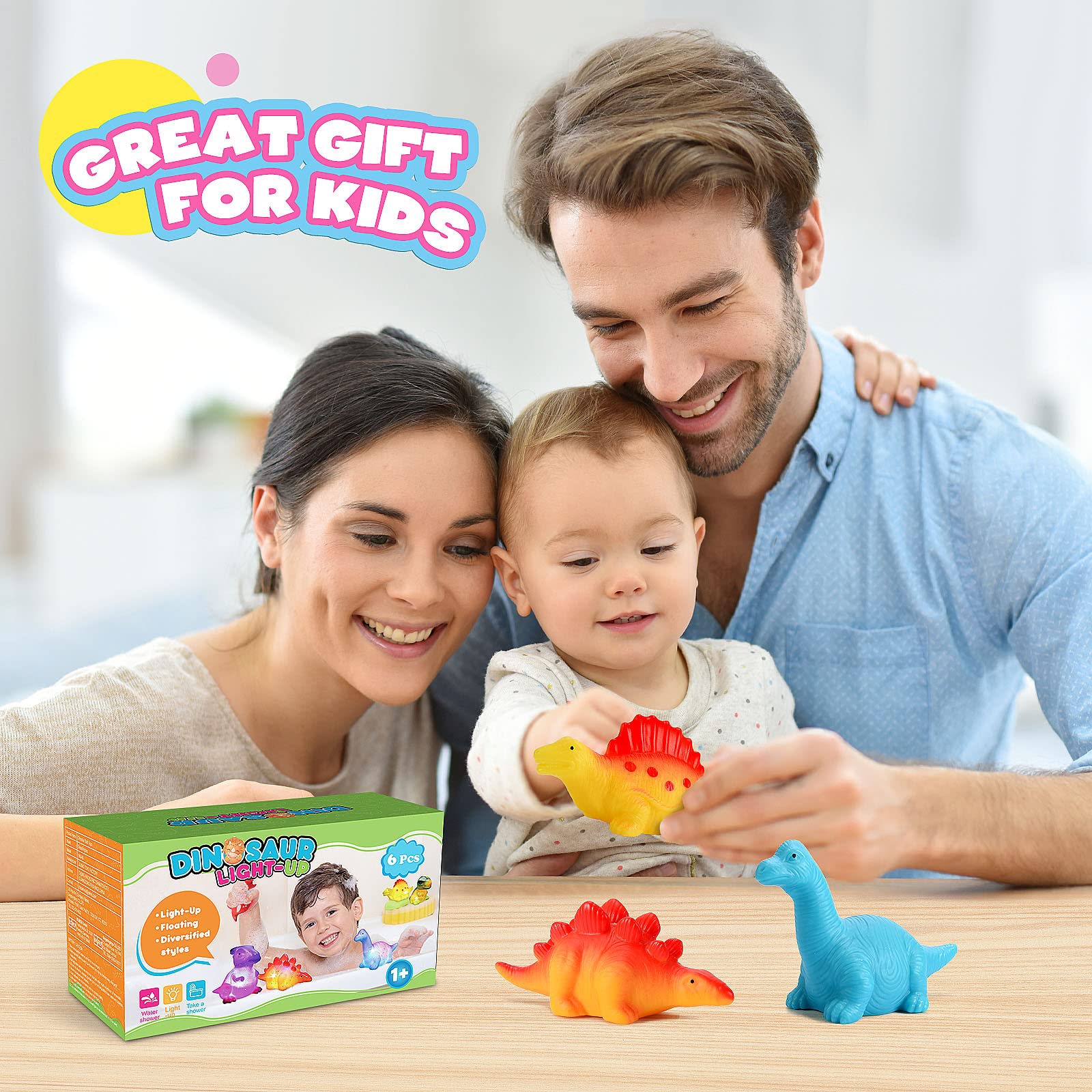 MDINGTD bath time dinosaur toys—great for holiday gifts and birthday surprises.