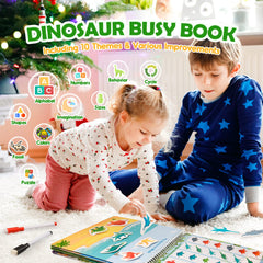 MDINGTD dinosaur theme writing pages help kids practice writing and fine motor skills.