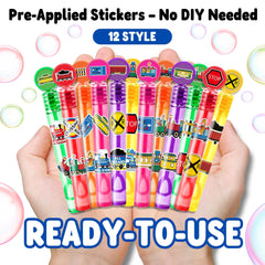 MDNHIO train bubble wand with pinata fillers design for party surprises