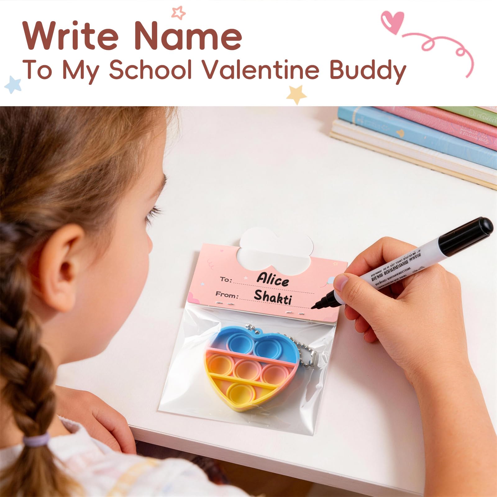 MEADIN valentines gifts for classroom parties and kids' celebrations.