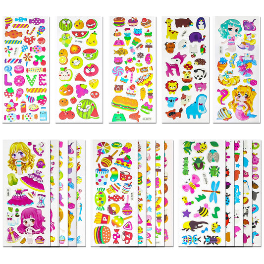 Meafeng 3D stickers animals for kids crafts and scrapbooking