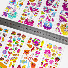 Meafeng 3D stickers fruits brighten learning and labeling activities