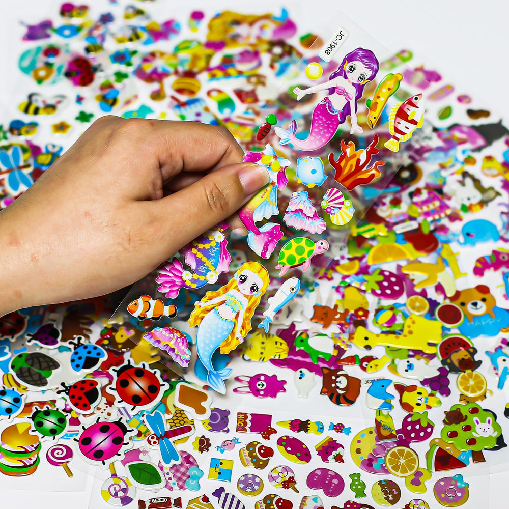 Meafeng 3D stickers hamburgers add playful food-themed decor