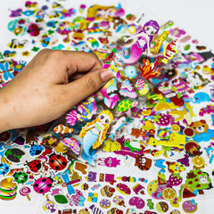 Meafeng 3D stickers hamburgers add playful food-themed decor