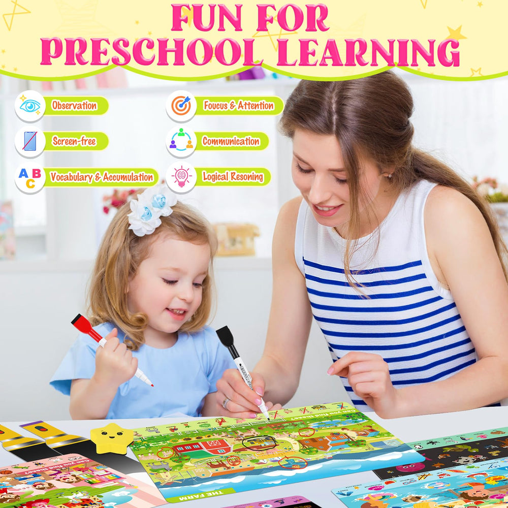 Meaicezli double-sided mats provide varied learning challenges.