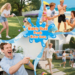 Mealivos Prank Water Gun durable plastic for endless prank seasons.
